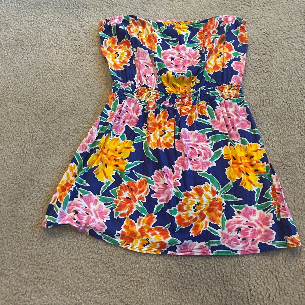 Large aerie Strapless Dress/Cover-up